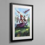 Rise of the Ynnari Wild Rider – Framed Print