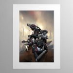 Raven Guard Kill Team – Mounted Print