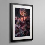 Morathi, The Shadow Queen – Framed Print