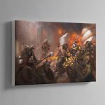 The Beasts of Chaos Gather- Canvas