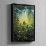 Idoneth Tidecaster – Framed Canvas