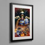 Roboute Guilliman, Primarch of the Ultramarines – Framed Print