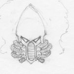 Howling Banshee Concept Sketch Detail 03