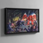 1st Edition Space Hulk Box Cover – Framed Canvas