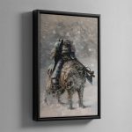 Harald Deathwolf – Framed Canvas