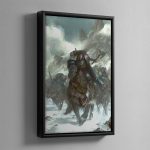 Soul Guardians Thunderwolf Cavalry – Framed Canvas