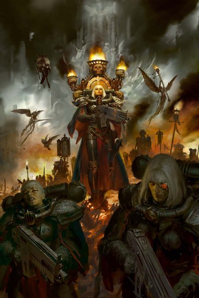 Sisters Of Battle Codex Cover 2019 – Warhammer Art