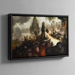 Army of the Ecclesiarchy – Framed Canvas