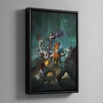 Ghoulslayer – Framed Canvas