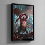 Ogor MawTribes – Framed Canvas
