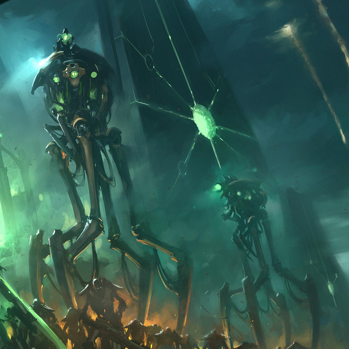 Necron Legions – WARHAMMER ART