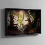 Realm of Chaos – Framed Canvas