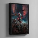 Soulblight Vampire Lord – Framed Canvas