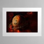 The Red Planet – Mounted Print
