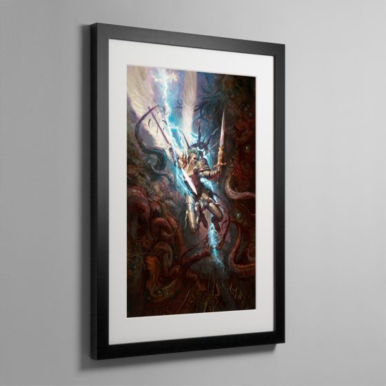 Yndrasta – The Celestial Spear – WARHAMMER ART