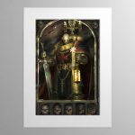 Black Templars High Marshal Helbrecht – Mounted Print