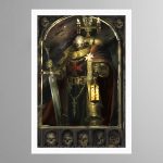 Black Templars High Marshal Helbrecht – Print