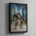 Silent Hunters Cover – Framed Canvas