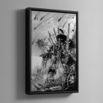Abaddon the Despoiler – Framed Canvas