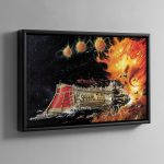 Battlefleet Gothic – Framed Canvas