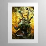 Ork Mekboy – Mounted Print