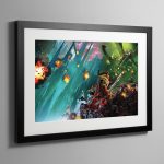 Siege of Terra Warhawk cover – Framed Print