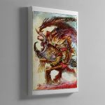 Skarbrand the Blood Thirster – Canvas