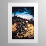 Classic Imperial Guard Codex Cover – Mounted Print