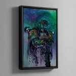 Classic Tzeentchian Sorcerer – Framed Canvas