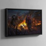 TOTAL WAR WARHAMMER III – OGRE KINGDOMS – Framed Canvas