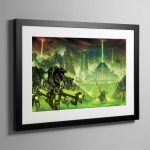 Necron Homeworld – Framed Print