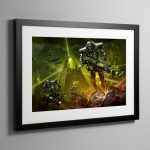 Necron Immortals – Framed Print