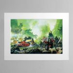 The Green Tide – Mounted Print