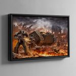 Age Of Darkness – Framed Canvas