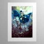 Archmage Teclis and Celennar, Spirit of Hysh – Mounted Print