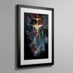 Avalenor the Stoneheart King – Framed Print