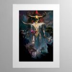 Avalenor the Stoneheart King – Mounted Print