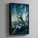 Lumineth Realm Lords Cover – Framed Canvas