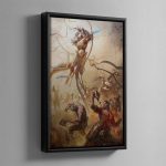 Lumineth Realm-lords Spirit of the Wind – Framed Canvas