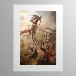 Lumineth Realm-lords Spirit of the Wind – Mounted Print