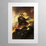 Sons of Horus Preator – Mounted Print