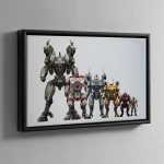 Ta’u Battlesuit Size Chat – Framed Canvas