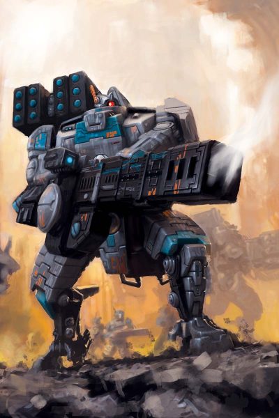 T’au Broadside Battlesuit – WARHAMMER ART