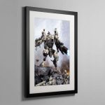 Ta’u Riptide Battlesuit – Framed Print