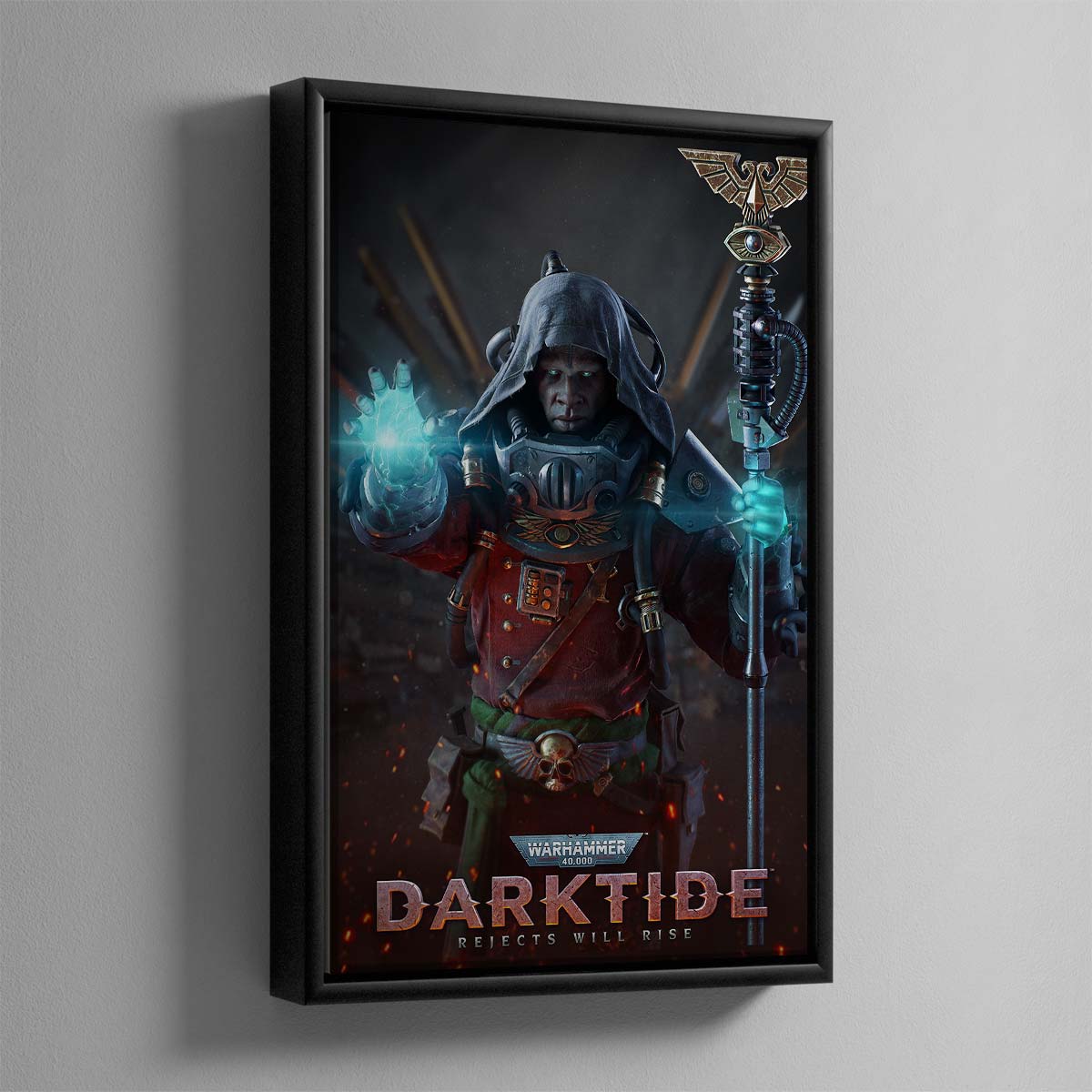 Darktide Psyker – Framed Canvas