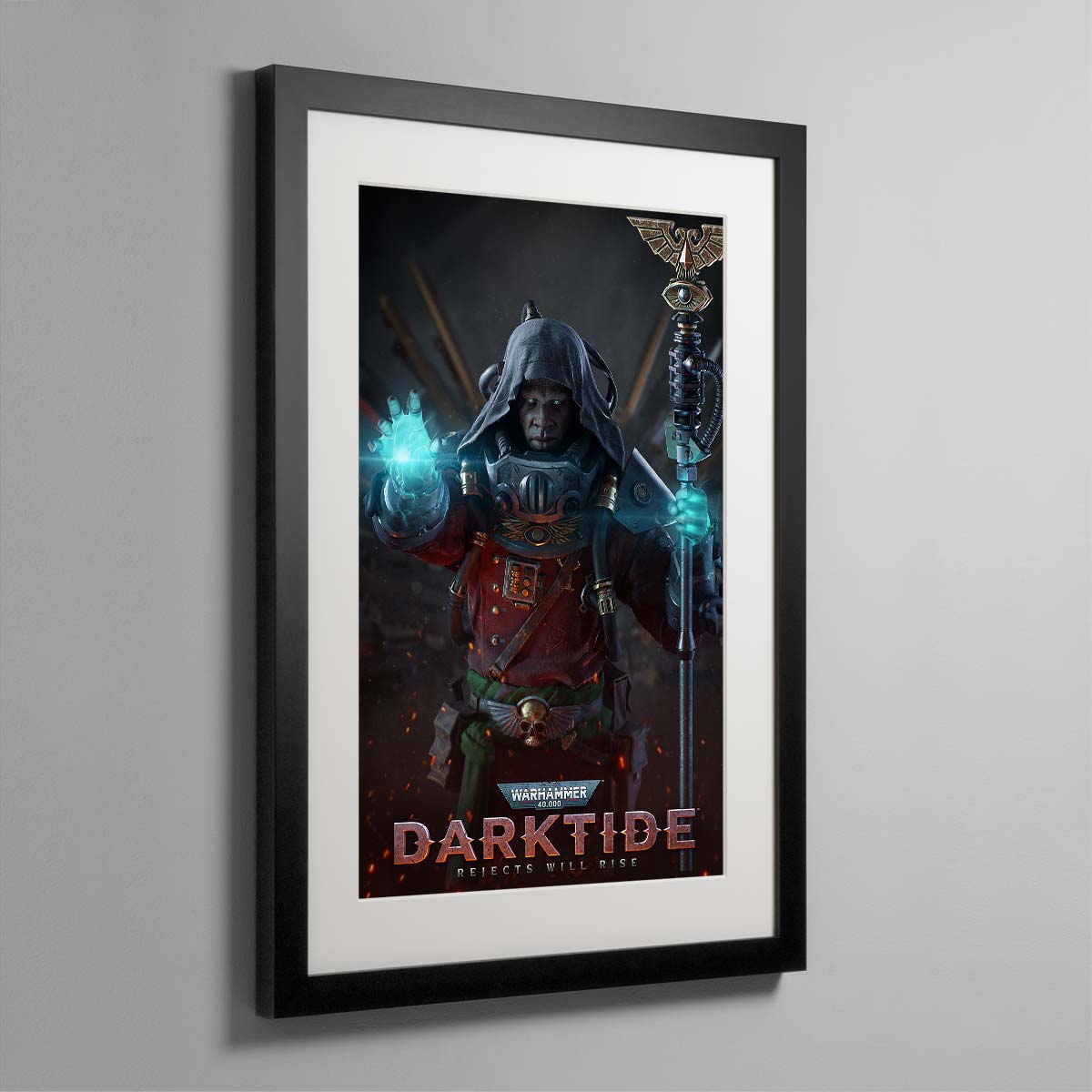Darktide Psyker – Framed Print