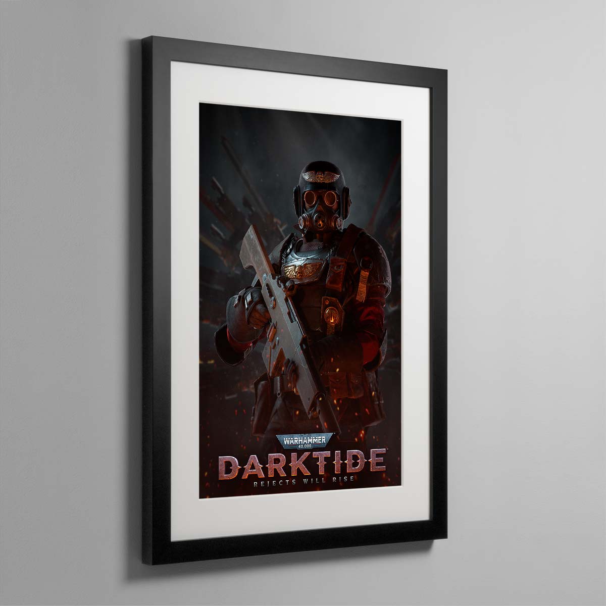 Darktide Veteran – Framed Print