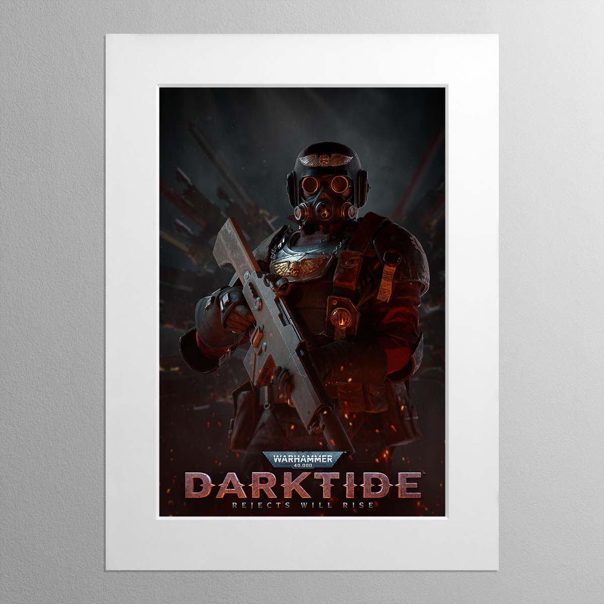 Darktide Veteran – Mounted Print
