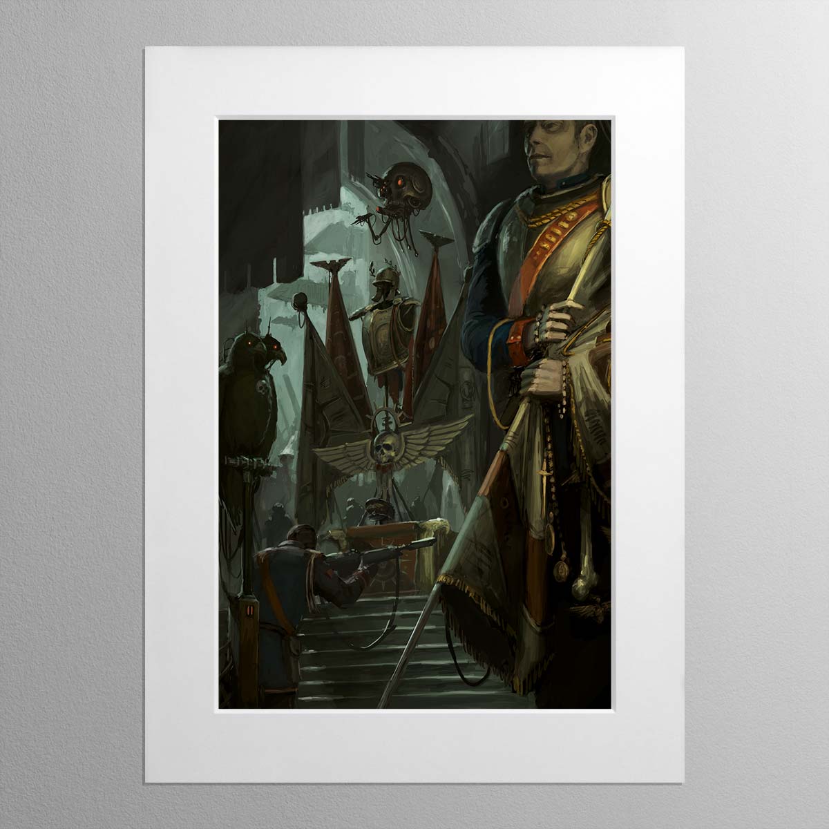 Relics of the Astra Militarum – Mounted Print