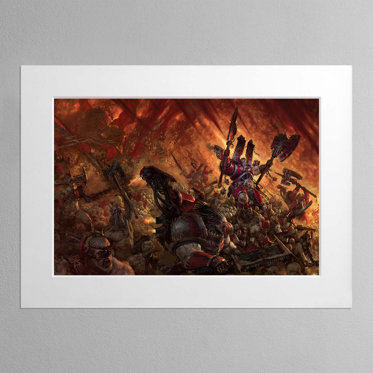 World Eaters – Mounted Print